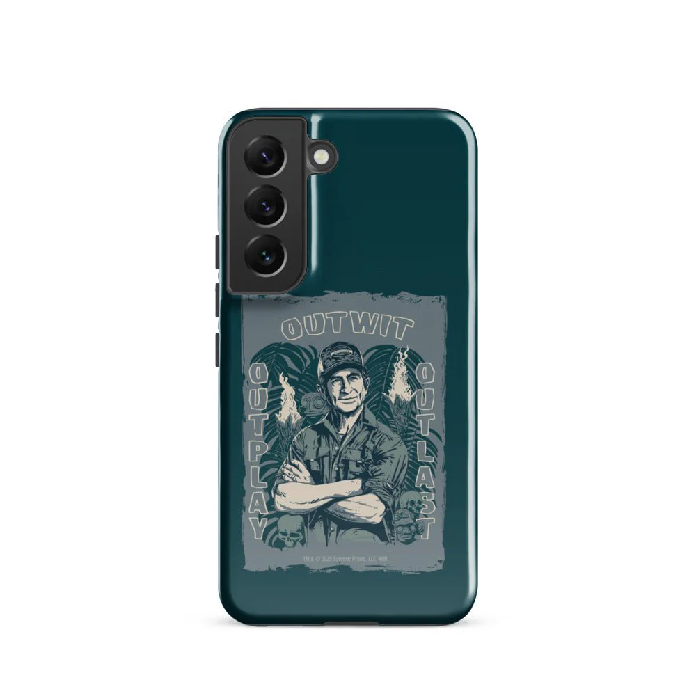 Survivor Samsung Tough Case Jeff Tribal Outwit. Outplay. Outlast. - Image 25