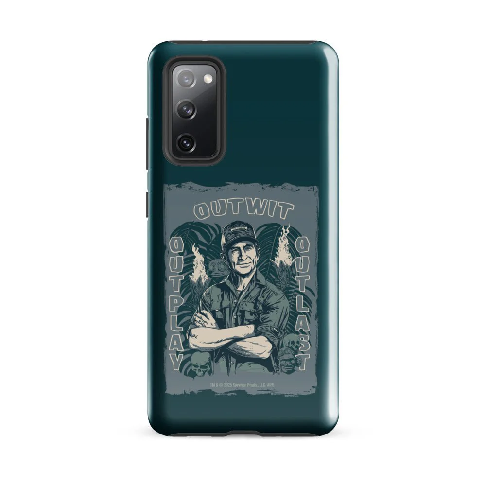 Survivor Samsung Tough Case Jeff Tribal Outwit. Outplay. Outlast. - Image 28