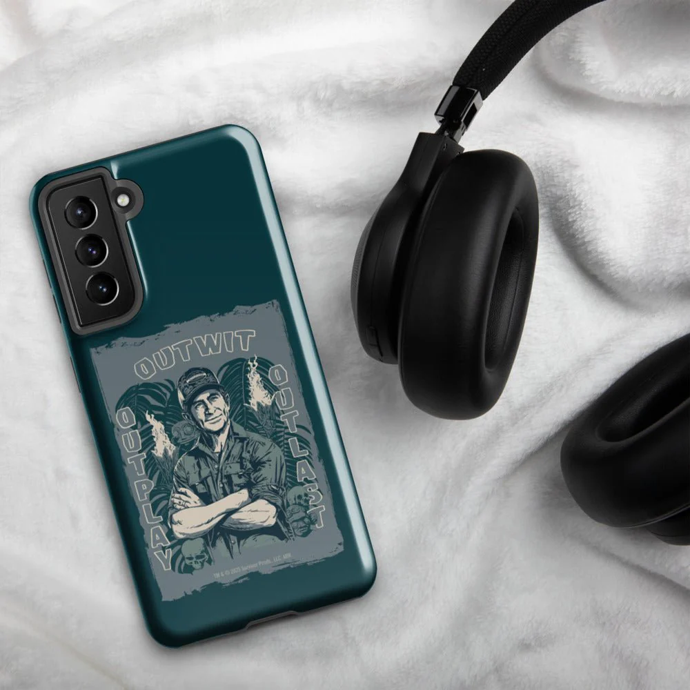 Survivor Samsung Tough Case Jeff Tribal Outwit. Outplay. Outlast. - Image 42