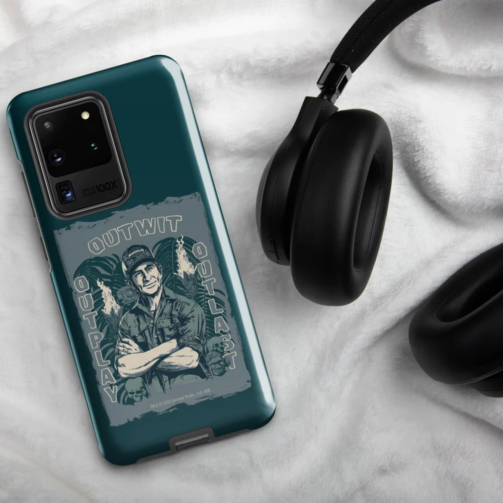 Survivor Samsung Tough Case Jeff Tribal Outwit. Outplay. Outlast. - Image 45