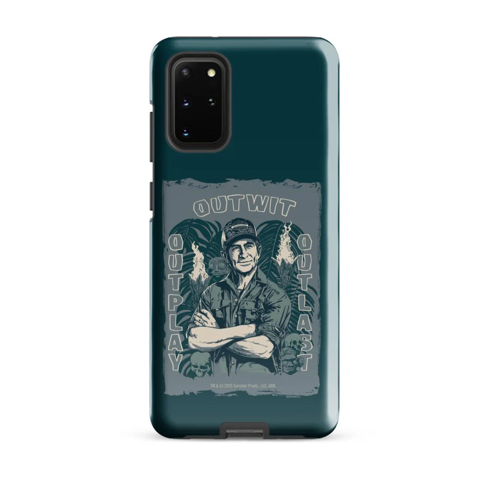 Survivor Samsung Tough Case Jeff Tribal Outwit. Outplay. Outlast. - Image 46