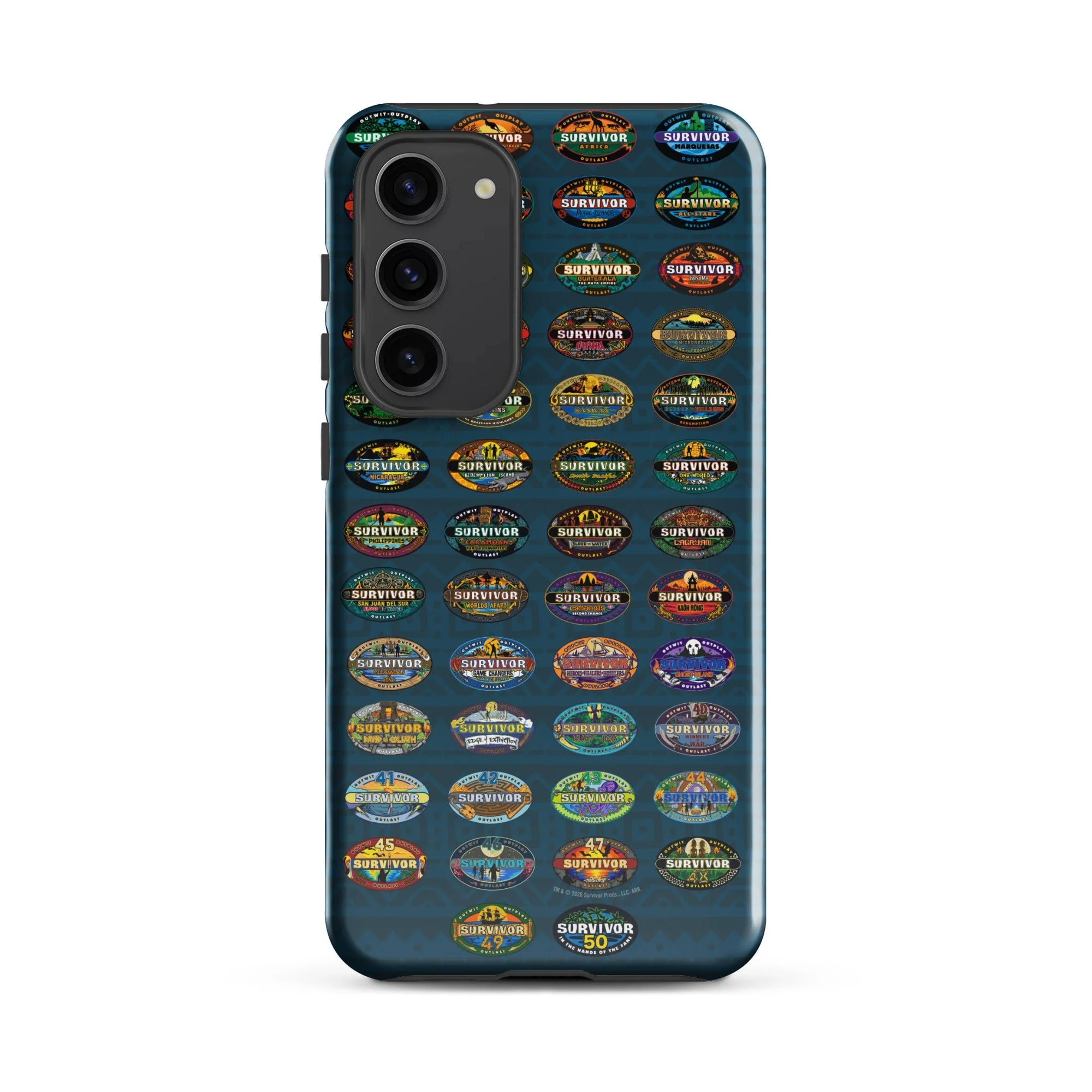 Survivor Samsung Tough Phone Case 50 Seasons Logo - Image 13