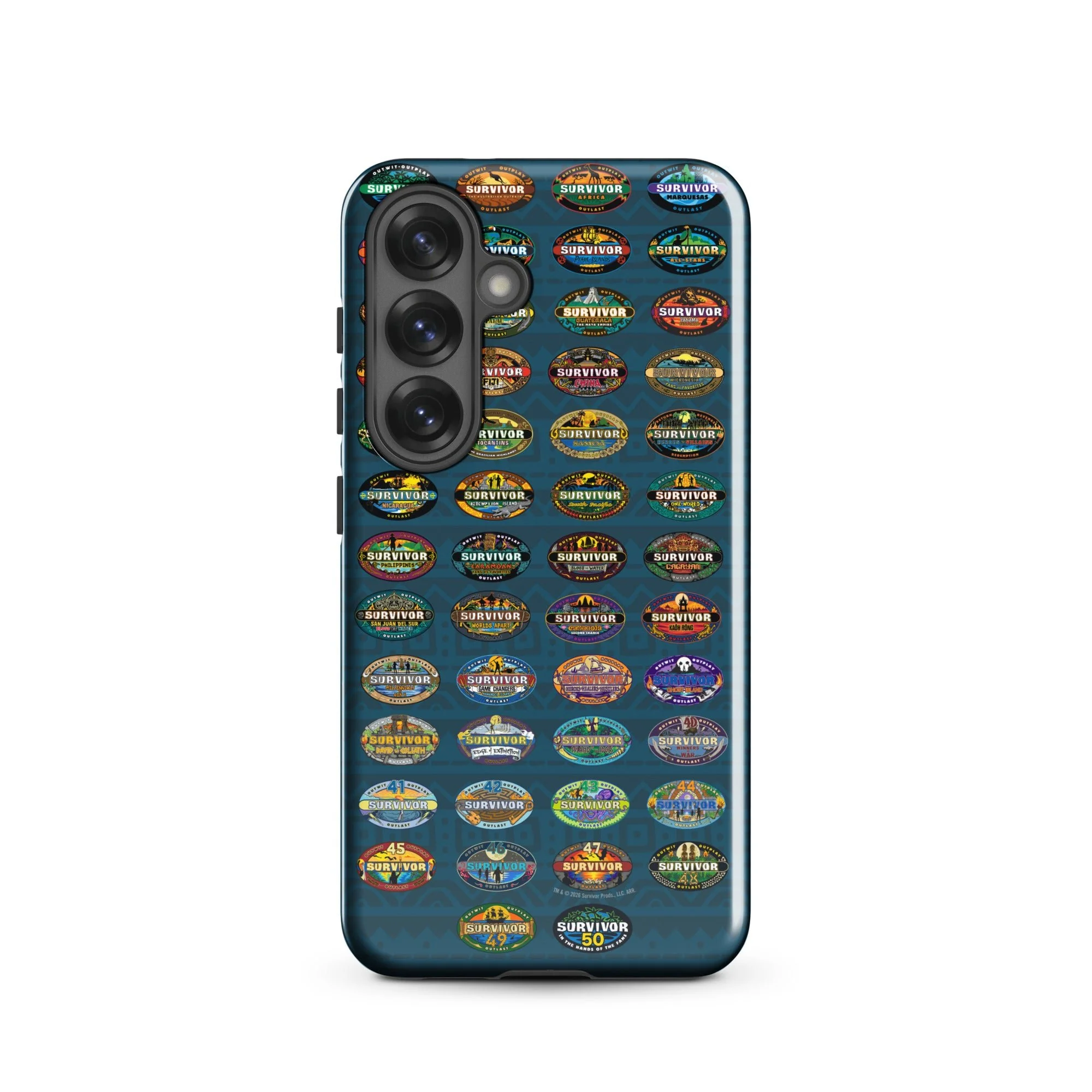 Survivor Samsung Tough Phone Case 50 Seasons Logo - Image 18