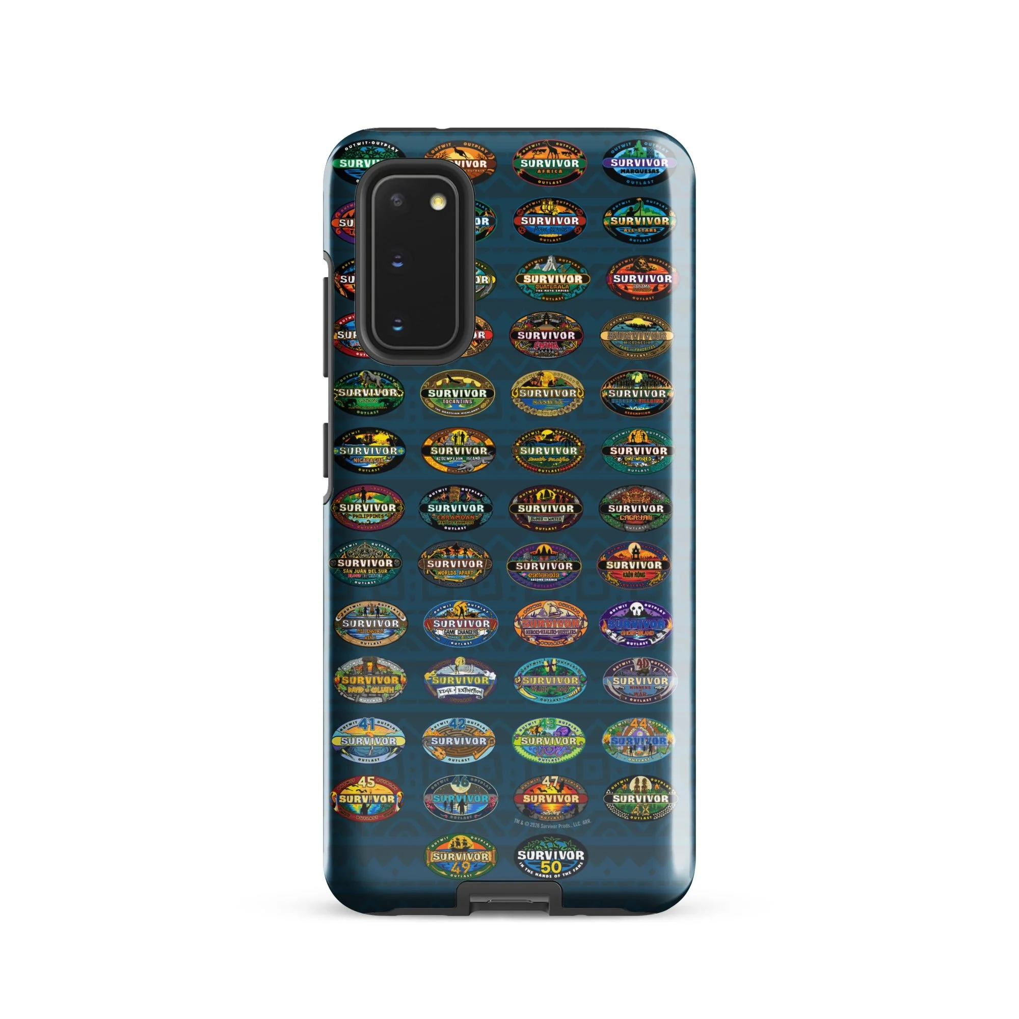 Survivor Samsung Tough Phone Case 50 Seasons Logo - Image 2