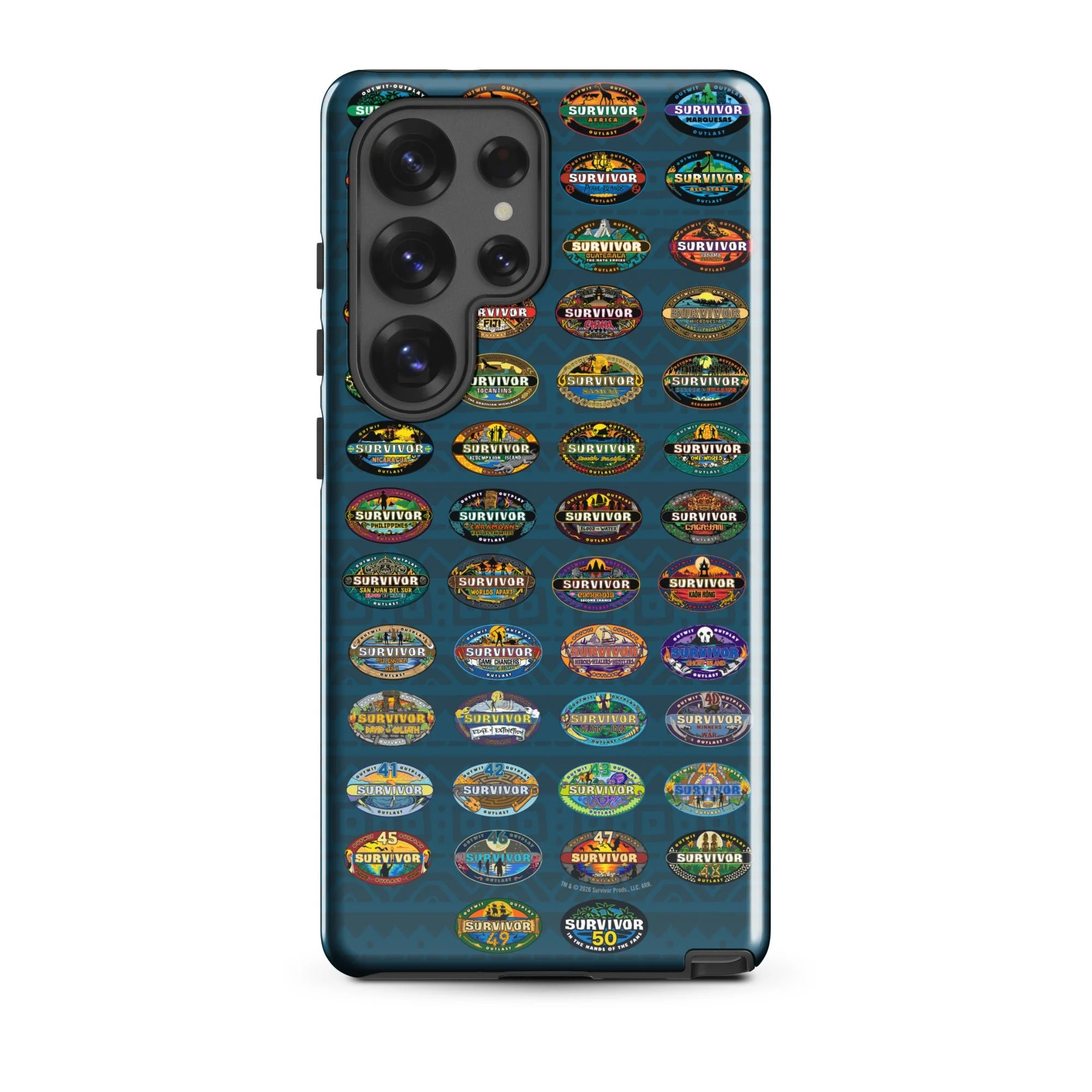 Survivor Samsung Tough Phone Case 50 Seasons Logo - Image 20