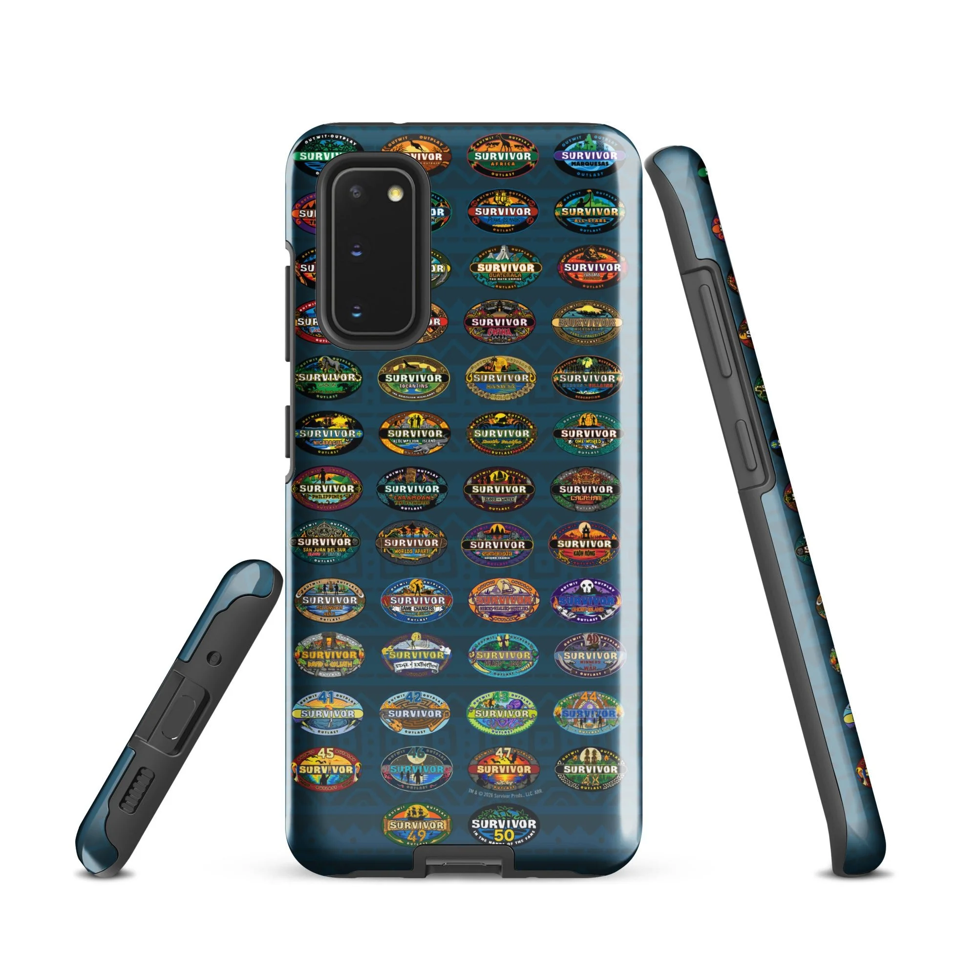 Survivor Samsung Tough Phone Case 50 Seasons Logo - Image 21