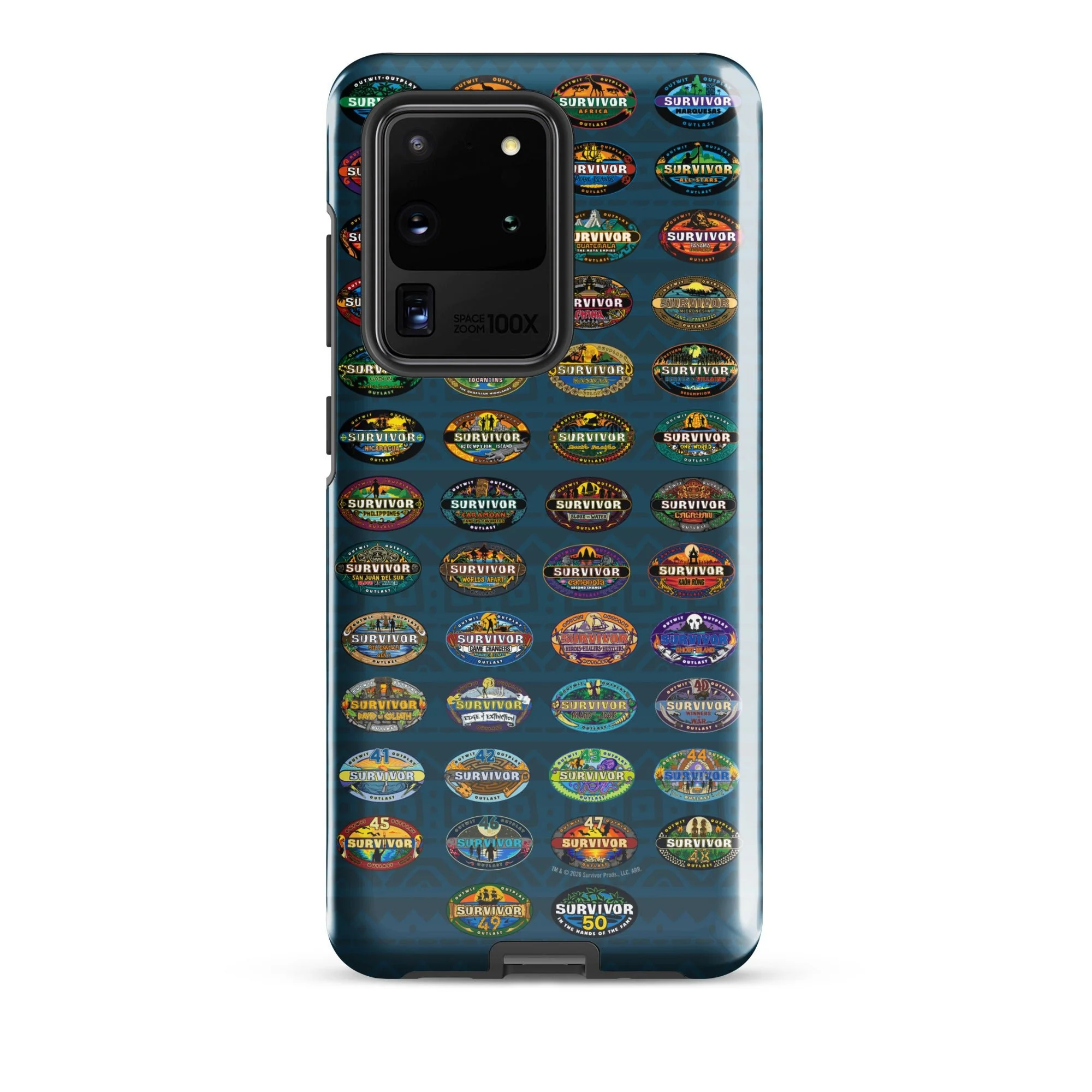 Survivor Samsung Tough Phone Case 50 Seasons Logo - Image 4