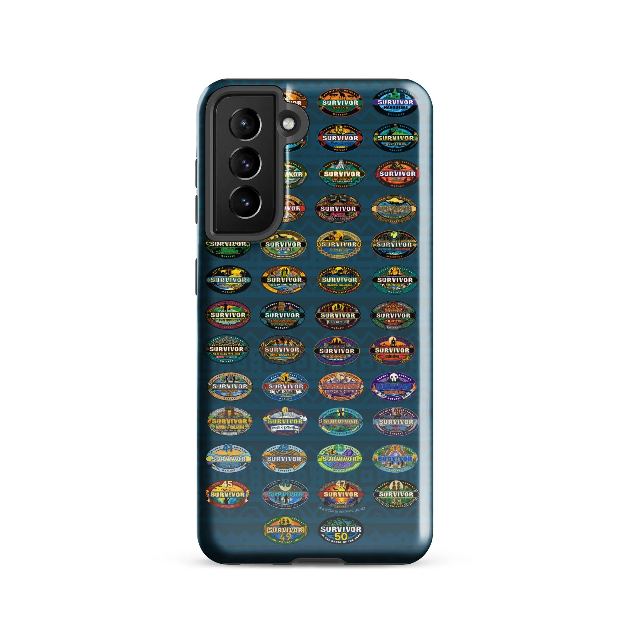 Survivor Samsung Tough Phone Case 50 Seasons Logo - Image 5