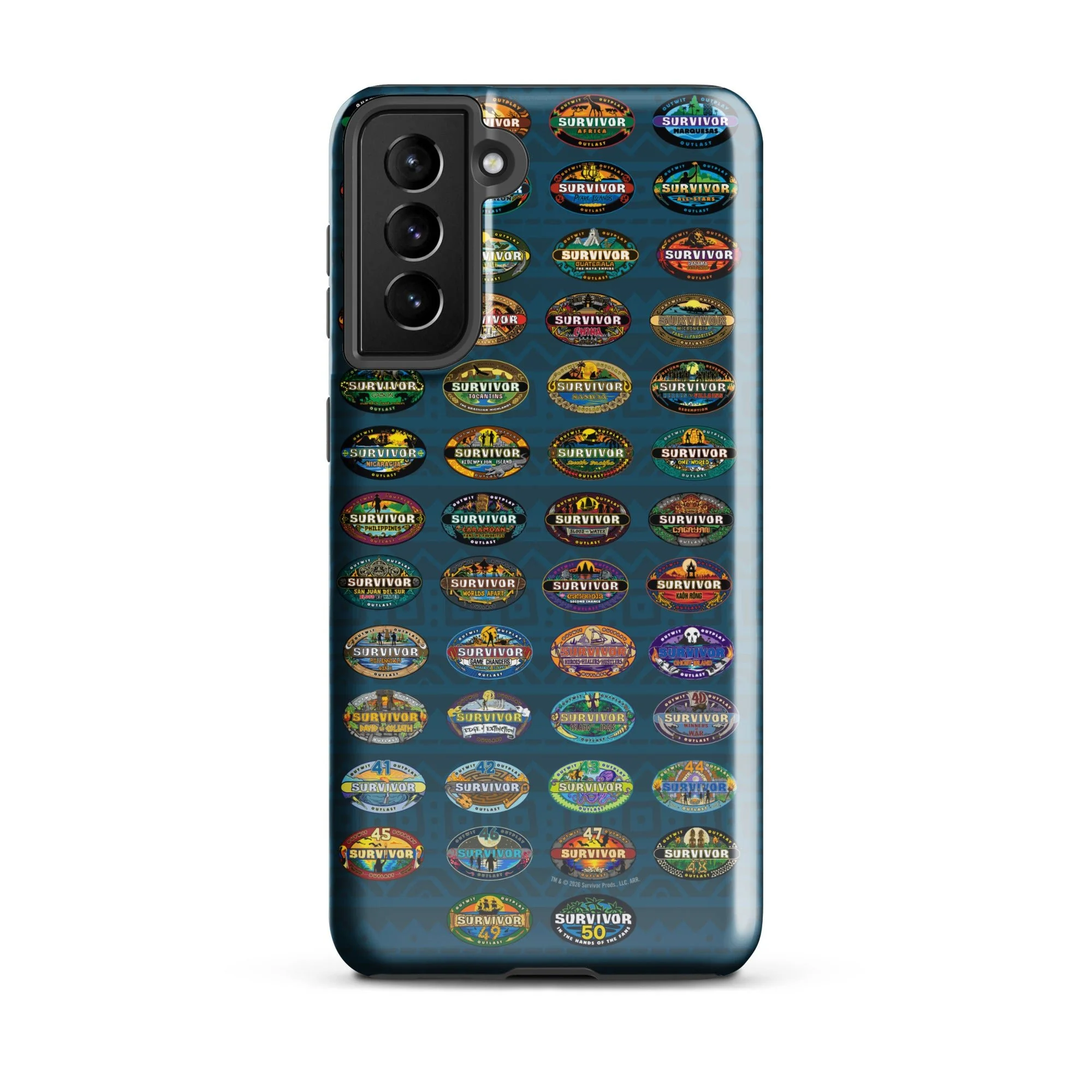 Survivor Samsung Tough Phone Case 50 Seasons Logo - Image 6