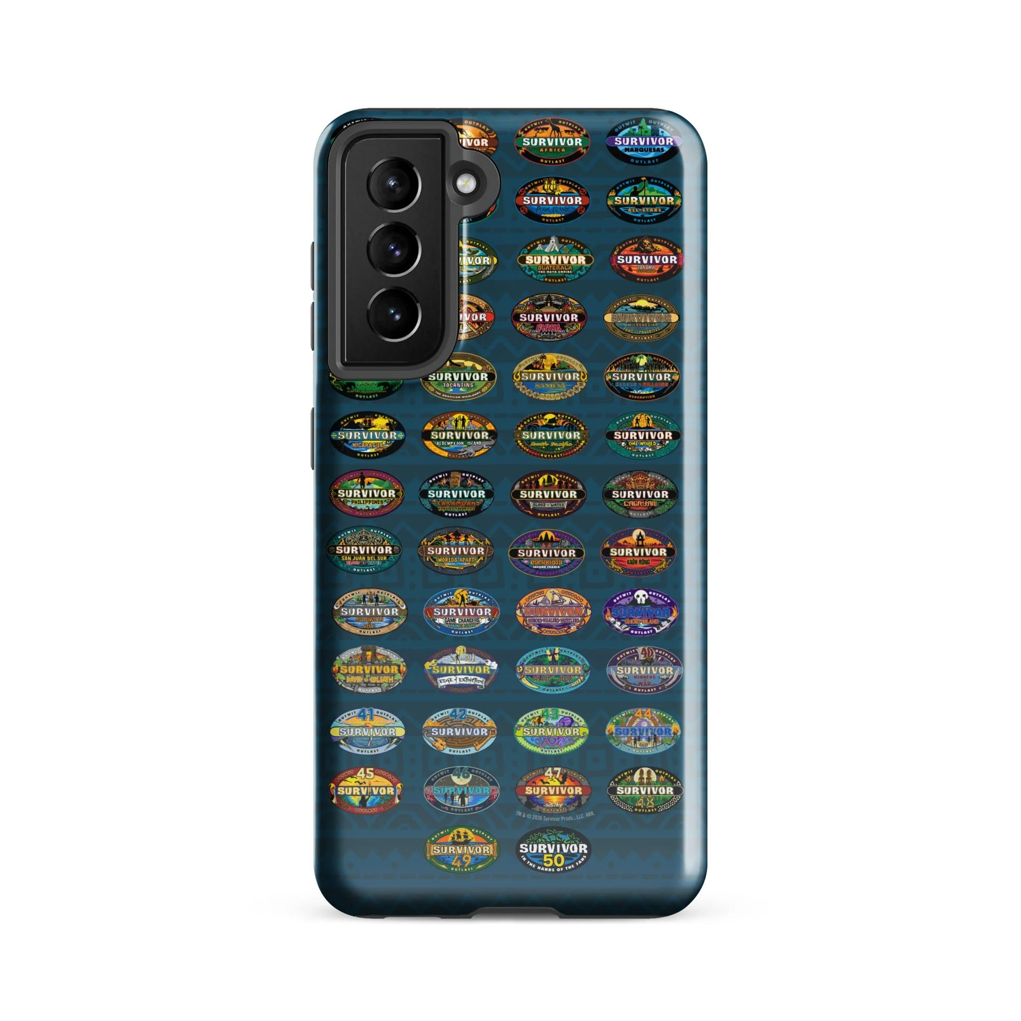 Survivor Samsung Tough Phone Case 50 Seasons Logo - Image 8