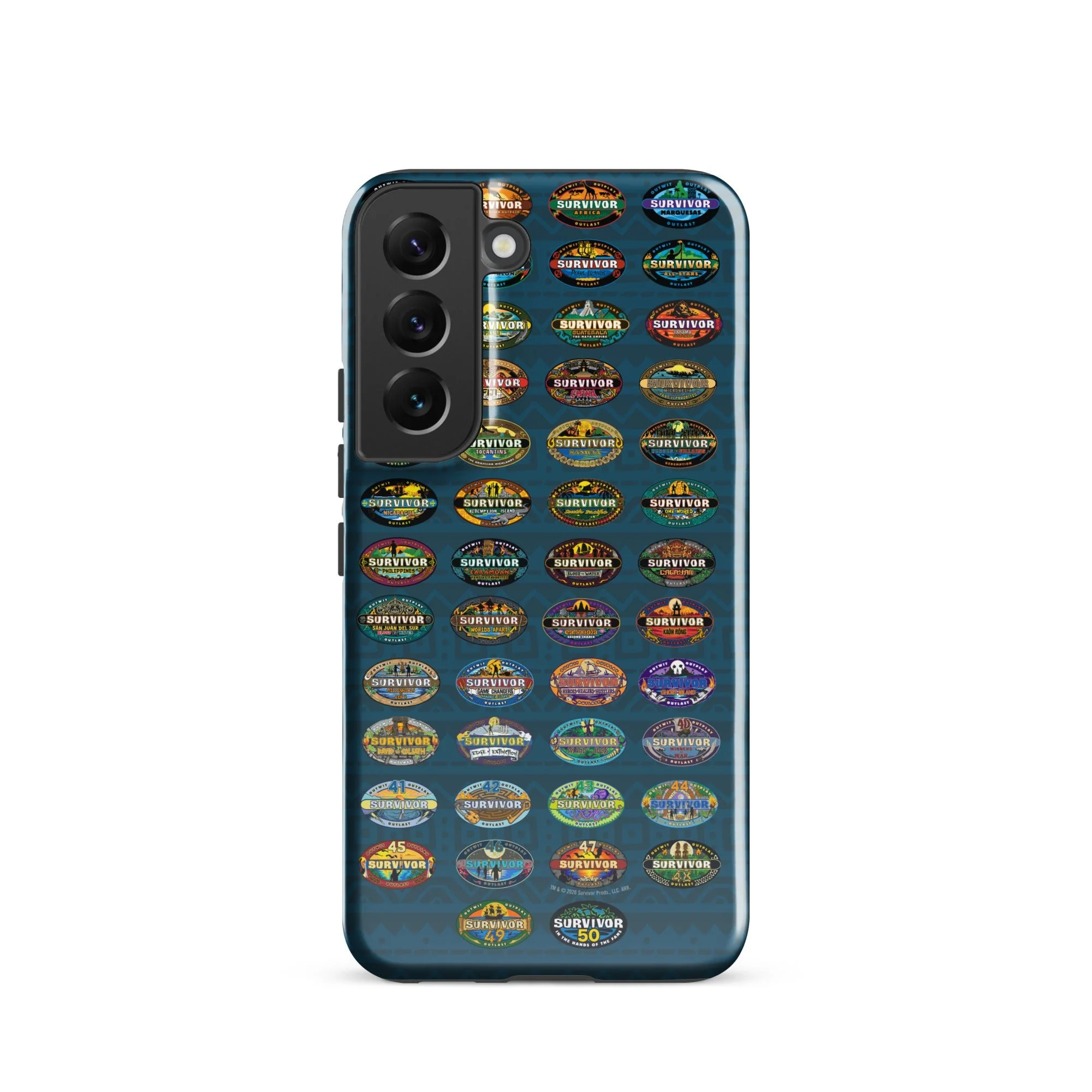 Survivor Samsung Tough Phone Case 50 Seasons Logo - Image 9