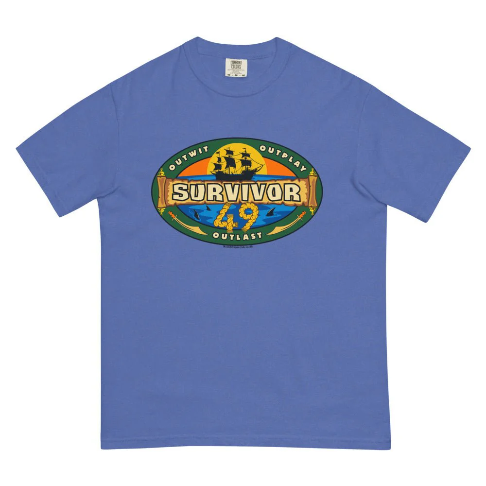 Survivor Season 49 Logo Comfort Colors Unisex T-Shirt