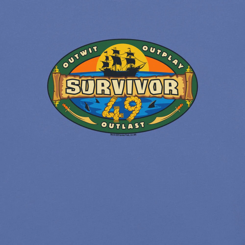Survivor Season 49 Logo Comfort Colors Unisex T-Shirt - Image 2