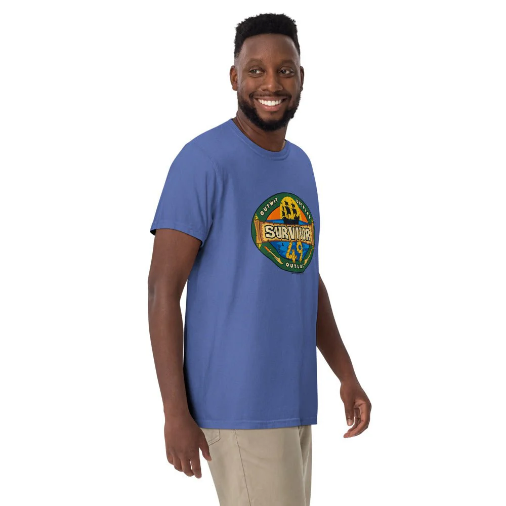 Survivor Season 49 Logo Comfort Colors Unisex T-Shirt - Image 3