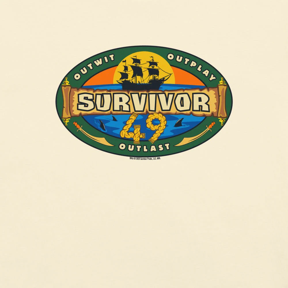 Survivor Season 49 Logo Comfort Colors Unisex T-Shirt - Image 7