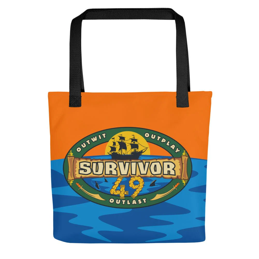 Survivor Season 49 Logo Premium Tote Bag