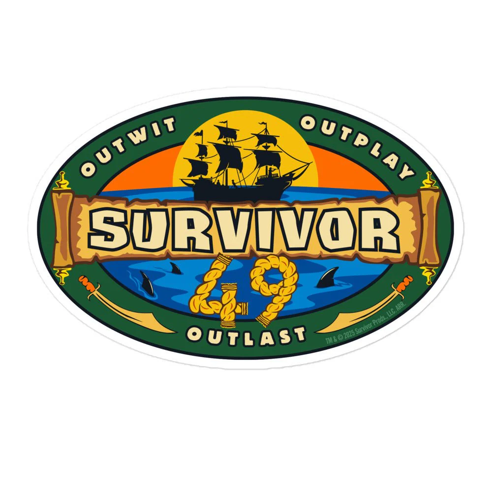 Survivor Season 49 Logo Sticker