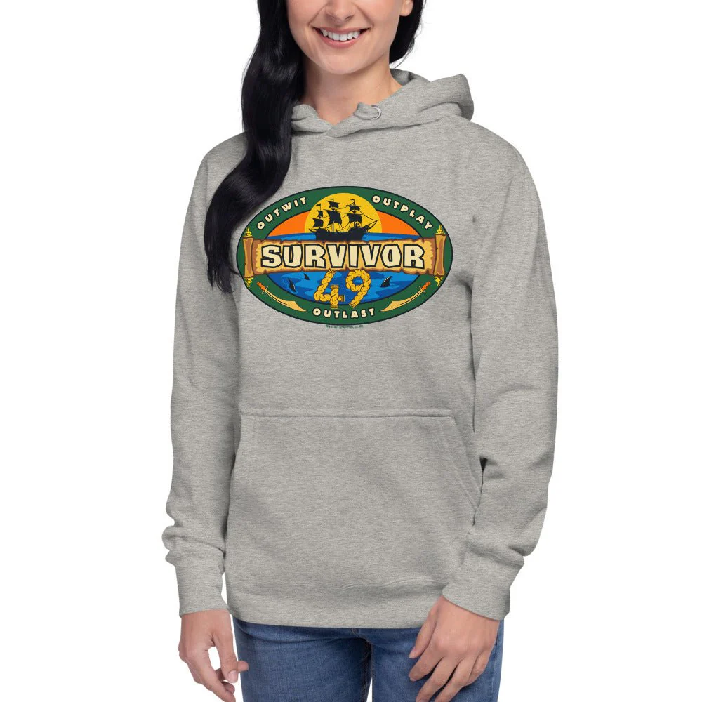 Survivor Season 49 Logo Unisex Premium Hoodie - Image 6