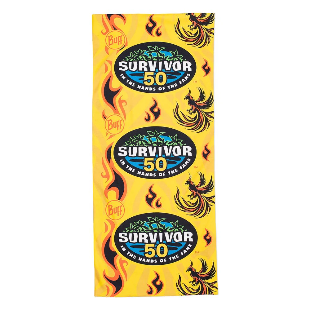 Official Survivor Season 50 Yellow Merge Tribe BUFF® Headwear