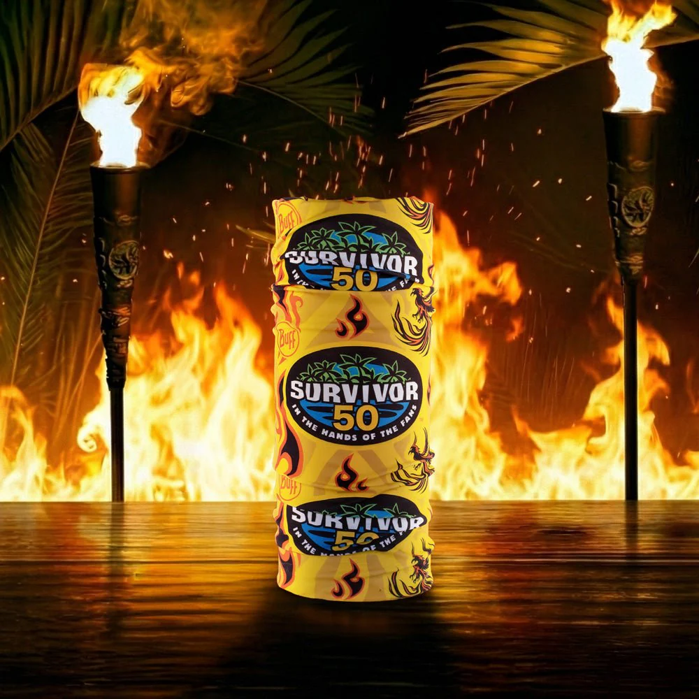 Official Survivor Season 50 Yellow Merge Tribe BUFF® Headwear - Image 2