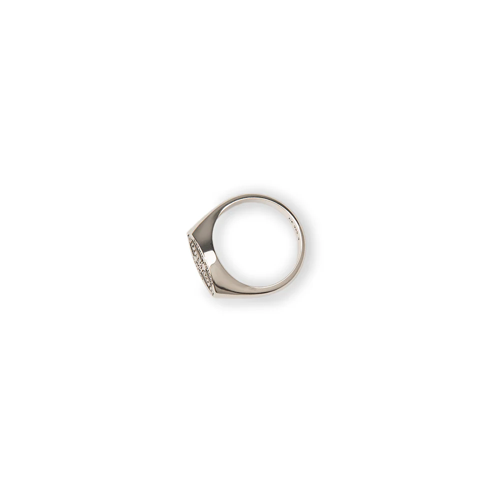 Survivor 50th Season Silver Signet Ring - Image 3