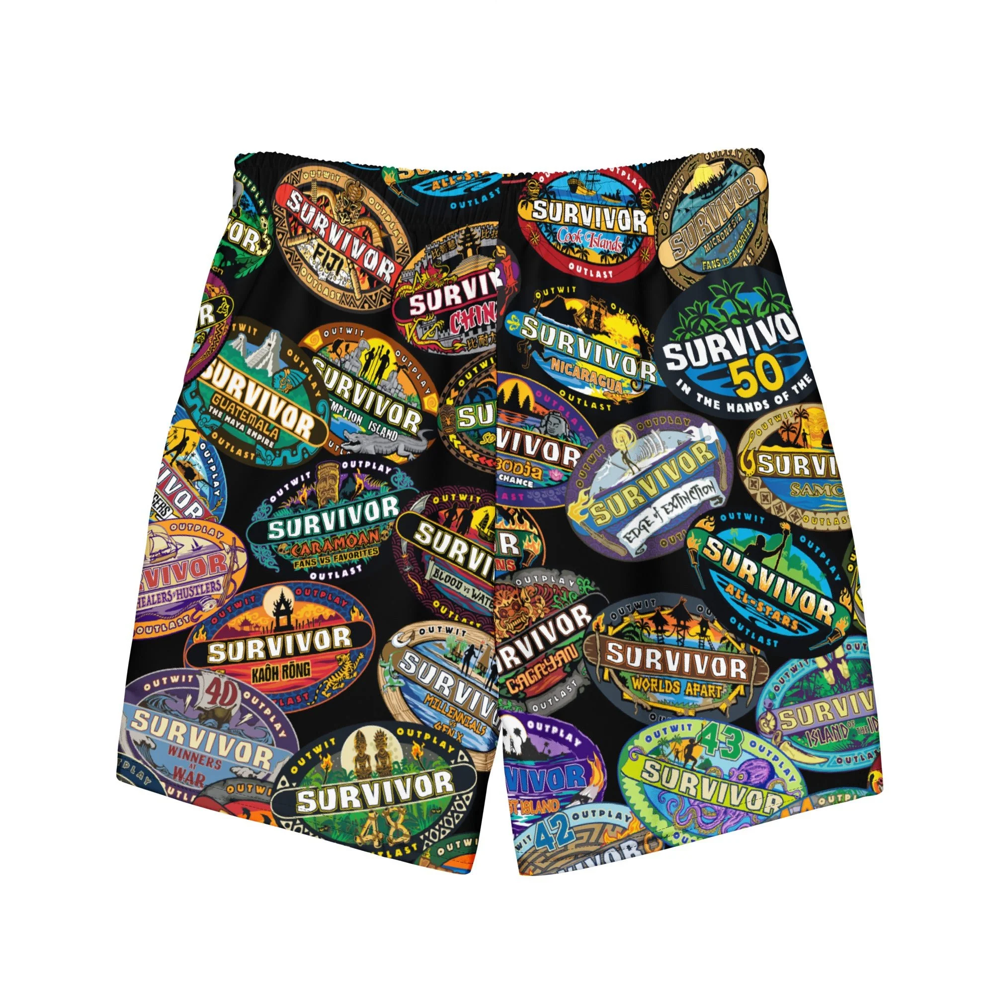 Survivor Swim Trunks Logo Toss - Image 2