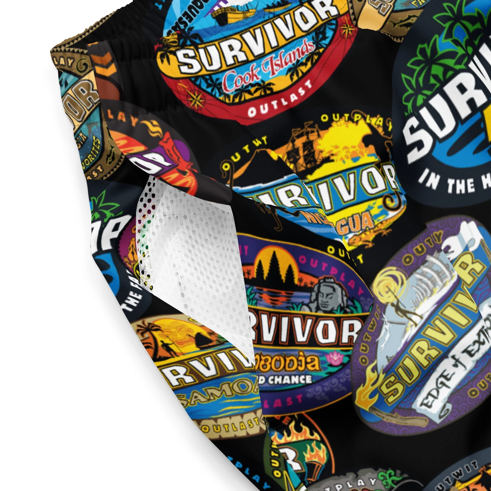 Survivor Swim Trunks Logo Toss - Image 5
