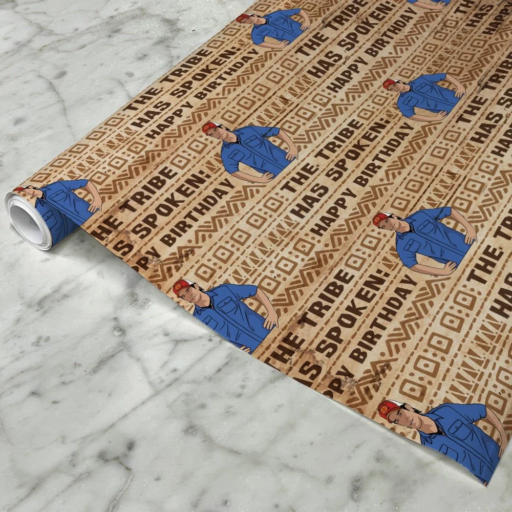Survivor The Tribe Has Spoken Wrapping Paper - Image 3