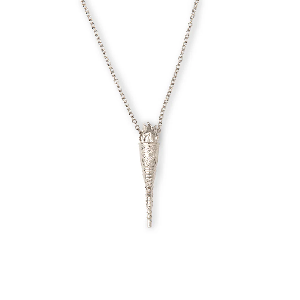 Survivor Torch Pendant Necklace