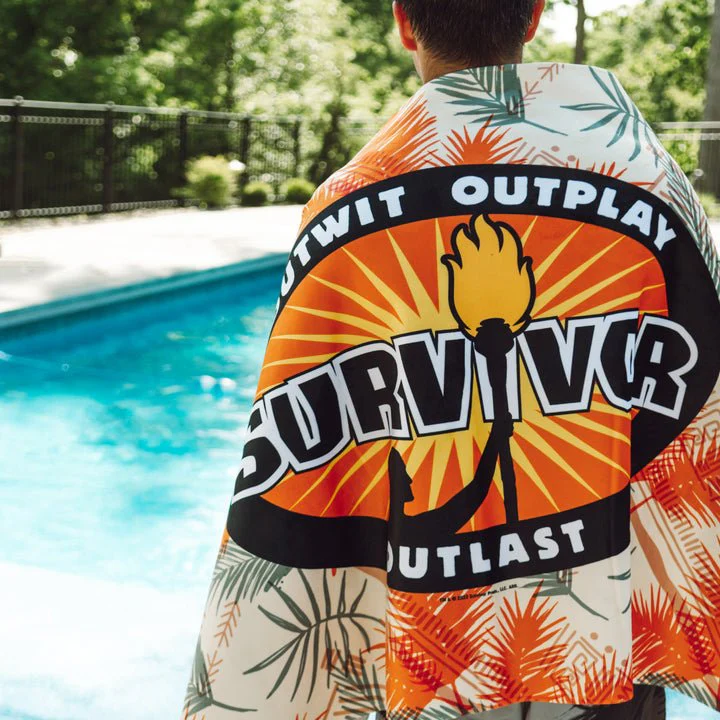 Survivor Tribal Print Beach Towel - Image 5