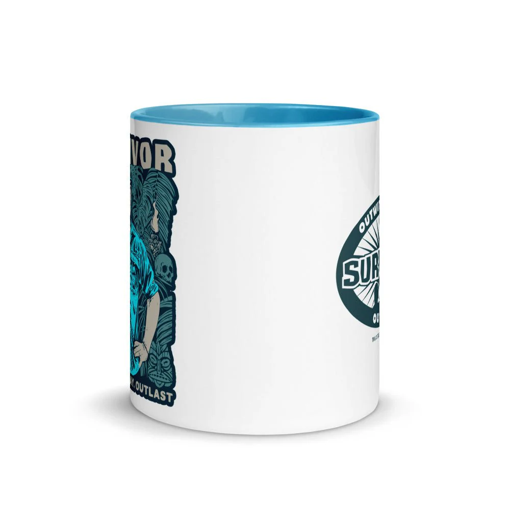 Survivor Two-Tone Mug Jeff Outwit. Outplay. Outlast. - Image 3