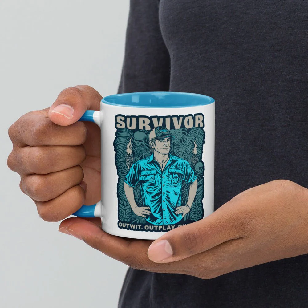 Survivor Two-Tone Mug Jeff Outwit. Outplay. Outlast. - Image 4
