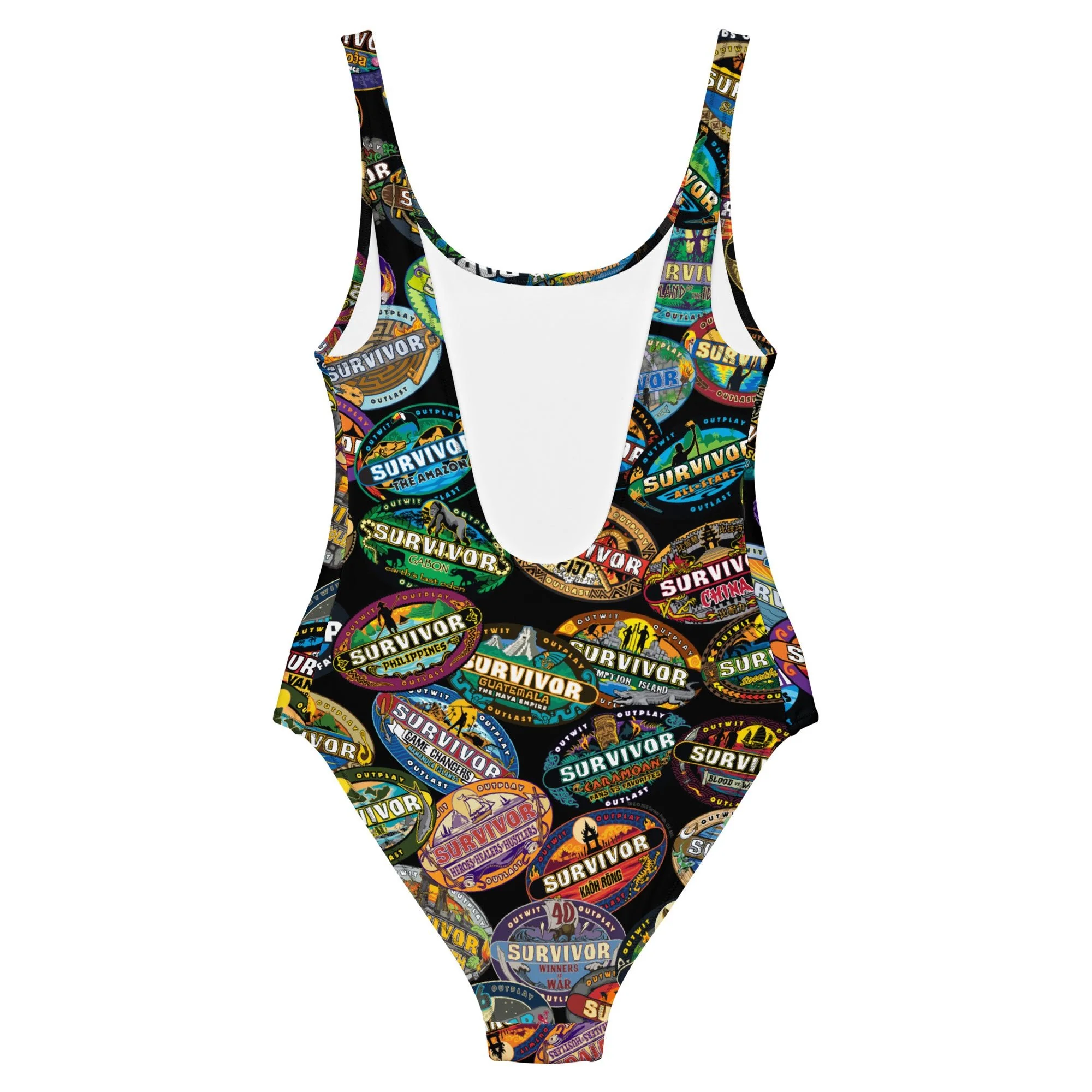 Survivor Women’s One-Piece Swimsuit Logo Toss - Image 2