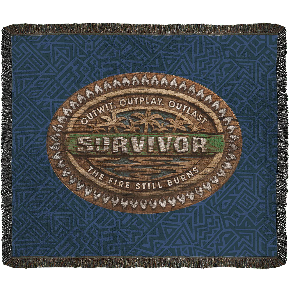 Survivor Woven Blanket The Fire Still Burns