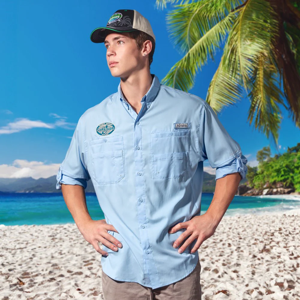 Survivor X Columbia Tamiami II Long Sleeve Shirt - Image 3