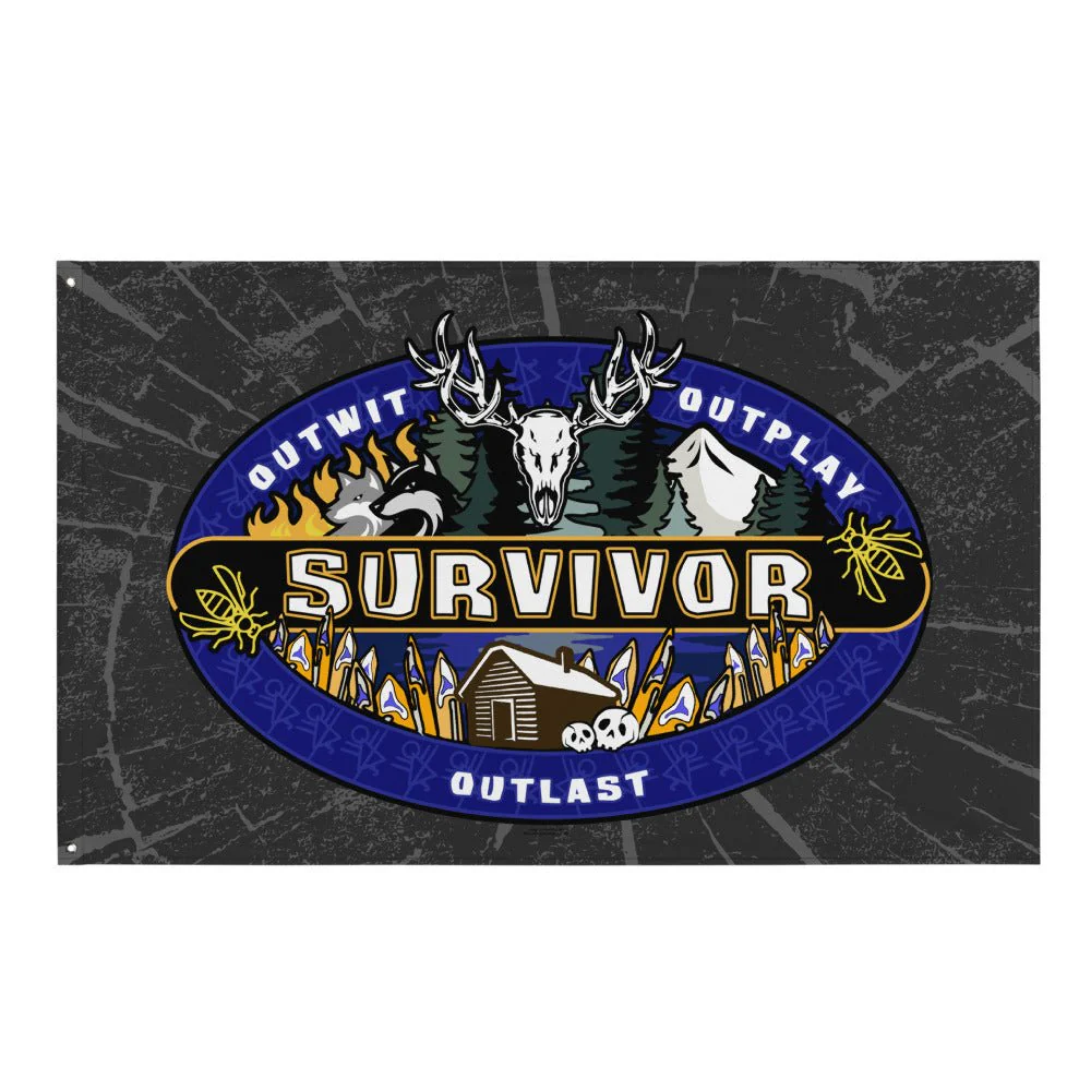 Survivor x Yellowjackets Logo Flag