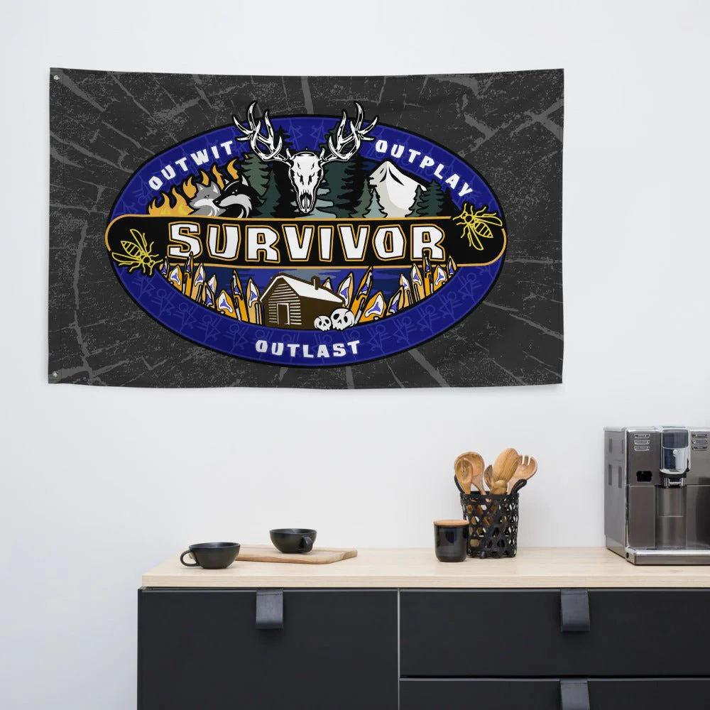 Survivor x Yellowjackets Logo Flag - Image 2