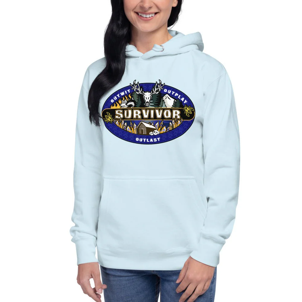 Survivor x Yellowjackets Logo Unisex Premium Hoodie - Image 2