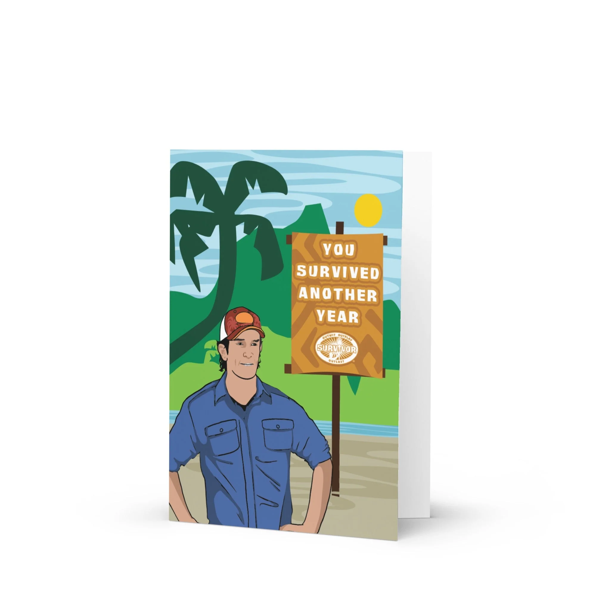 Survivor You Survived Another Year Birthday Card