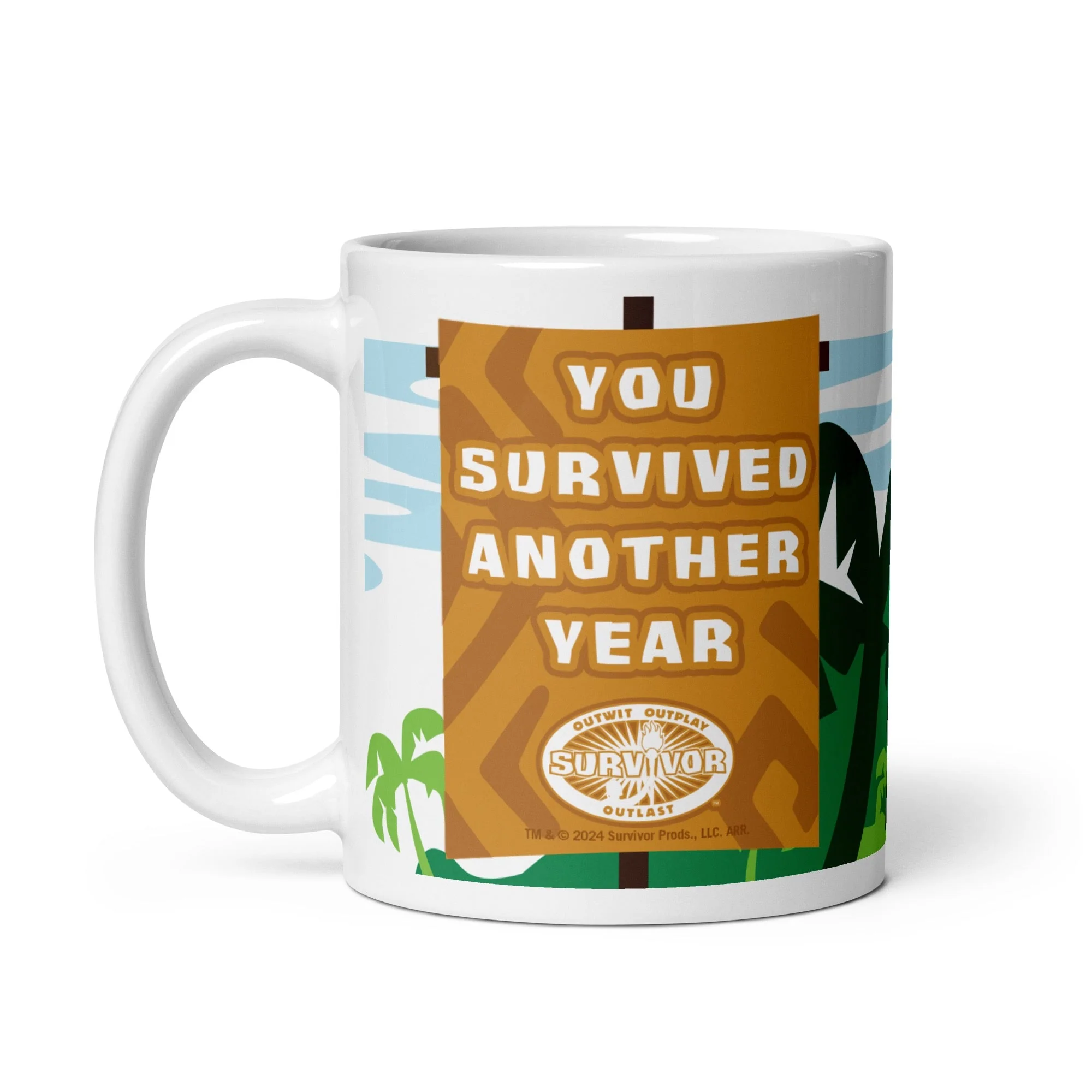 Survivor You Survived Another Year Mug - Image 2