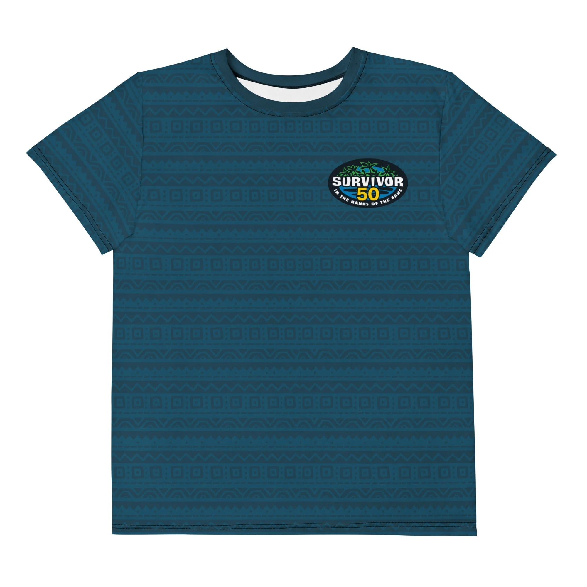 Survivor Youth T-Shirt 50 Seasons Logo - Image 2