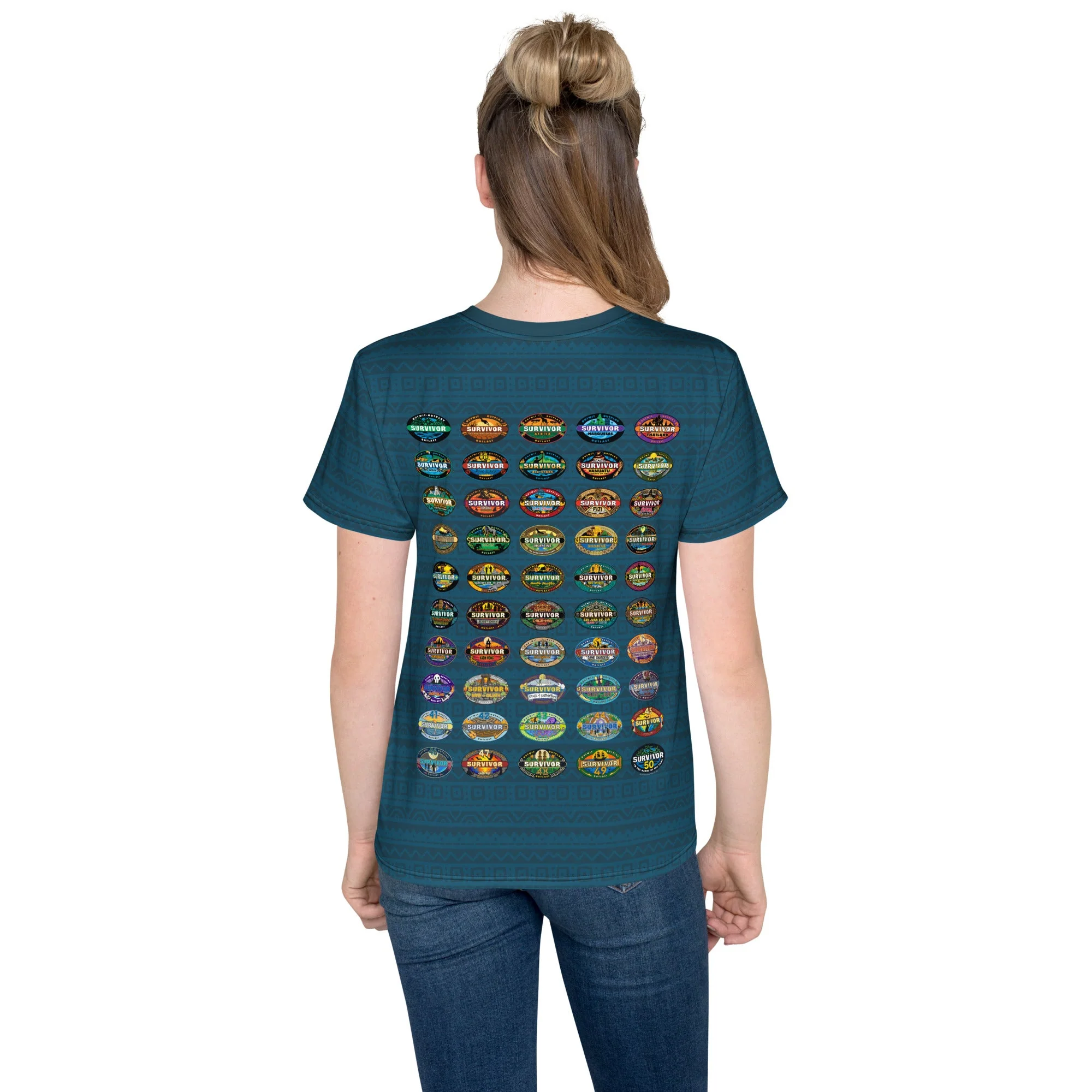 Survivor Youth T-Shirt 50 Seasons Logo - Image 5