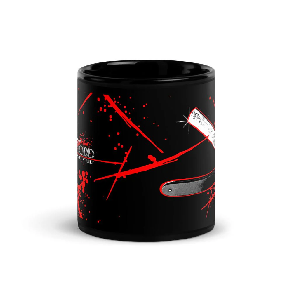Sweeney Todd Close Shave Black Mug - Image 2