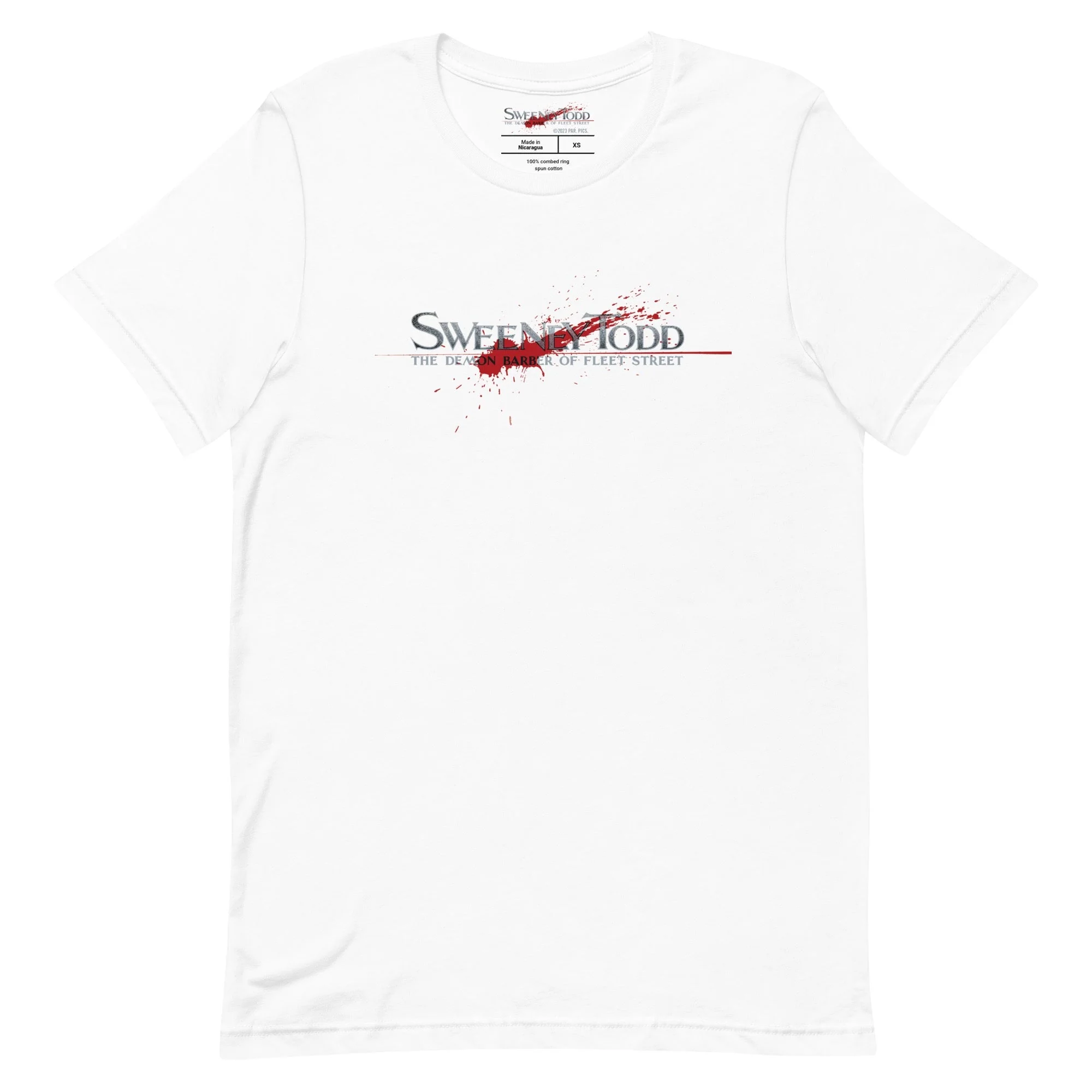 Sweeney Todd Logo Unisex T-Shirt - Image 3