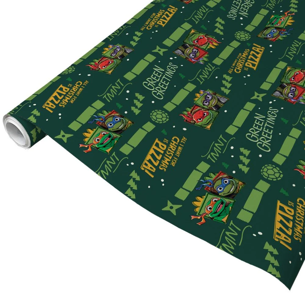 Teenage Mutant Ninja Turtles Christmas Wrapping Paper