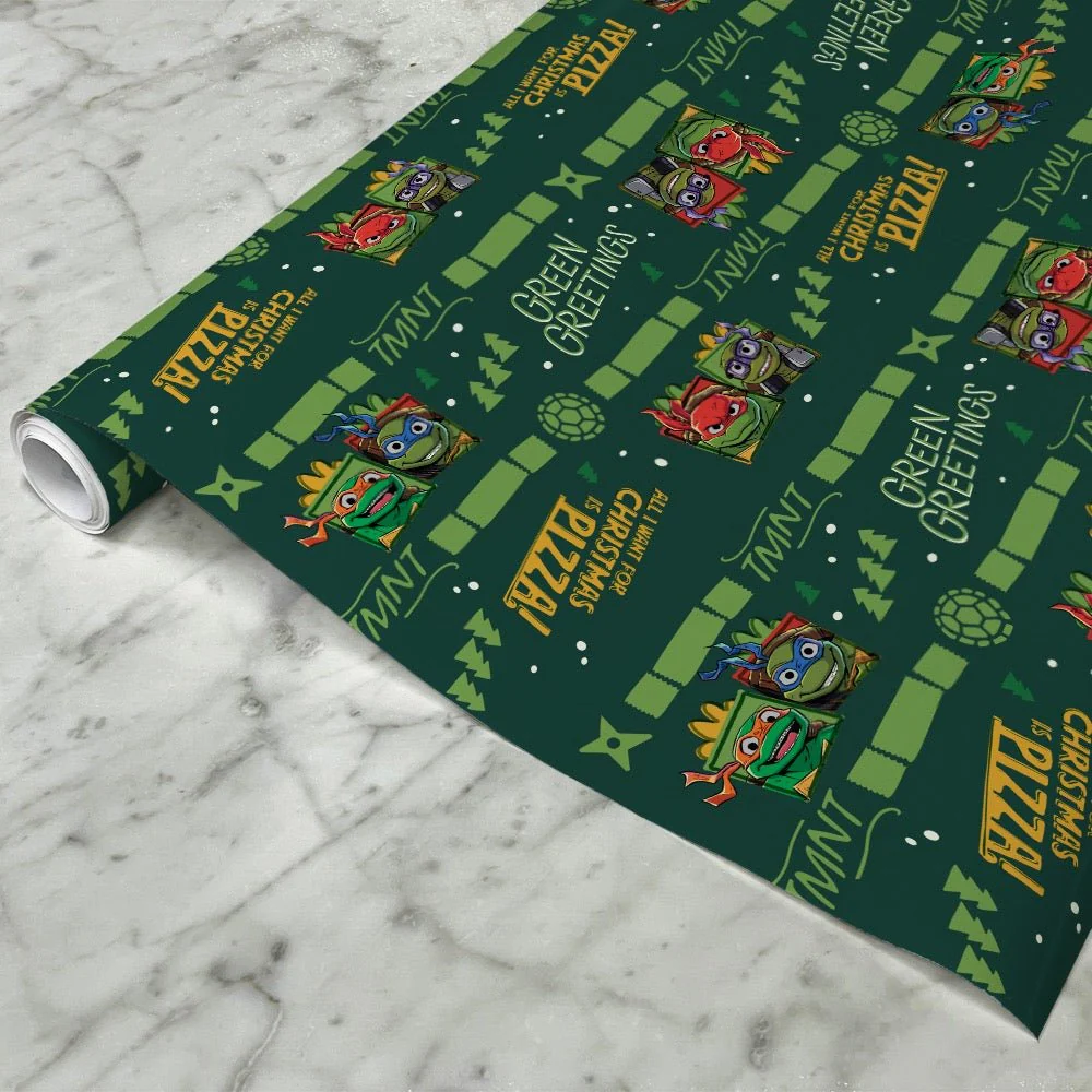 Teenage Mutant Ninja Turtles Christmas Wrapping Paper - Image 3