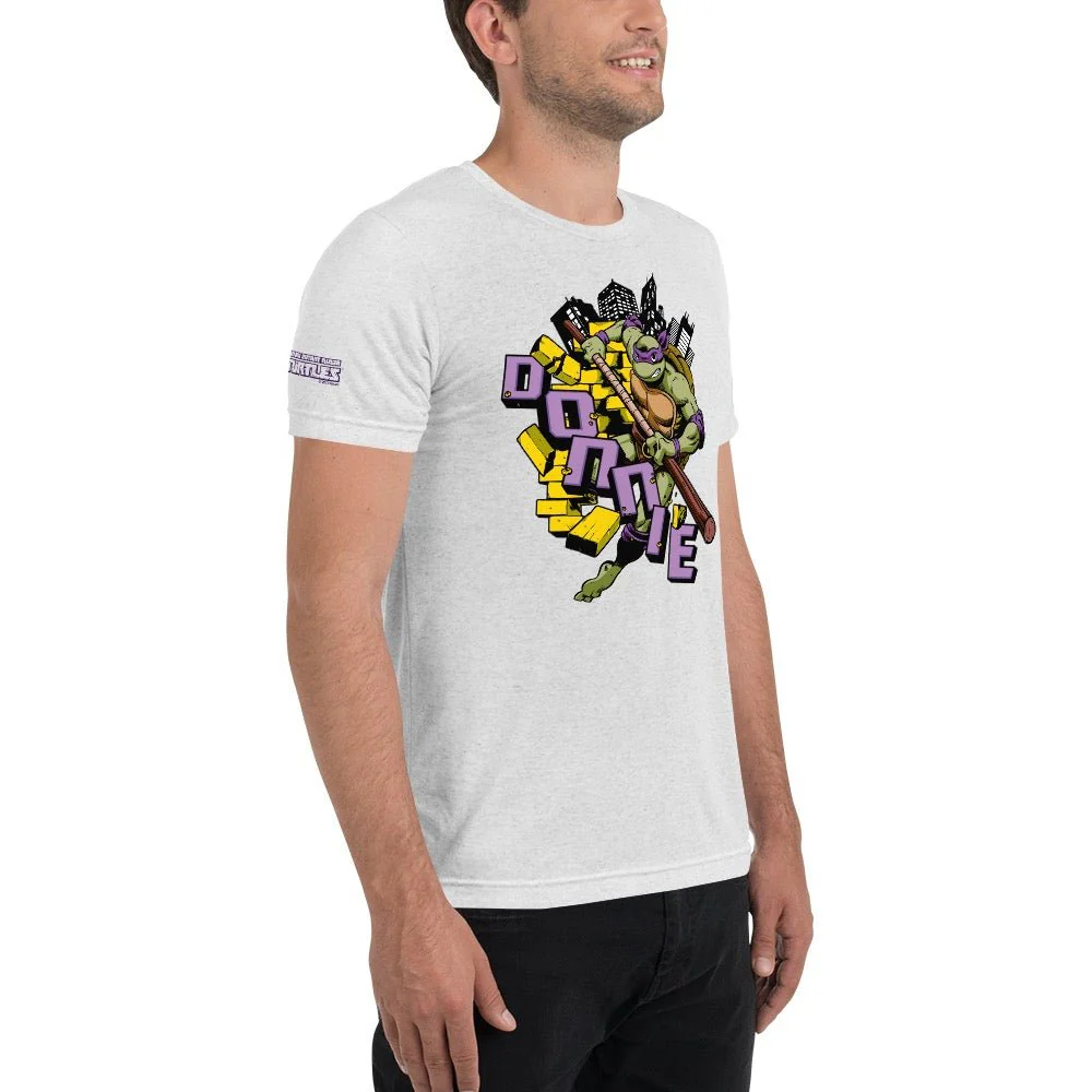 Teenage Mutant Ninja Turtles Donnie Unisex Tri-Blend T-Shirt - Image 5