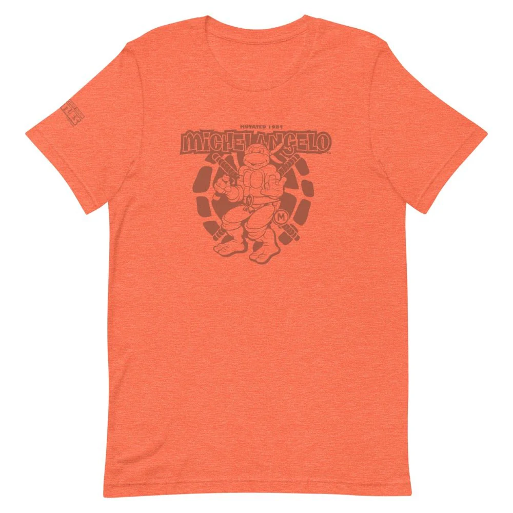 Teenage Mutant Ninja Turtles Michelangelo Adult Short Sleeve T-Shirt - Image 4