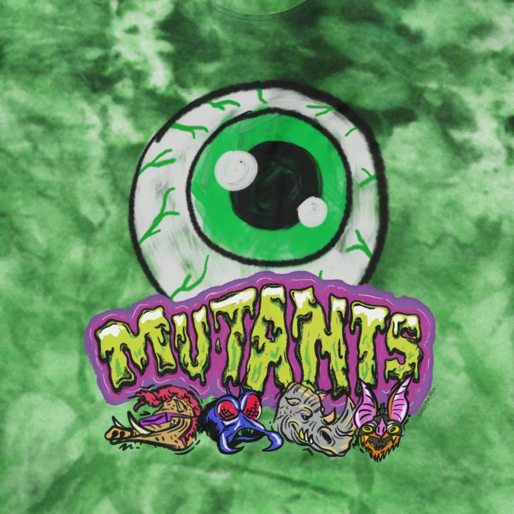 Teenage Mutant Ninja Turtles: Mutant Mayhem Mutants Tie Dye T-Shirt - Image 2