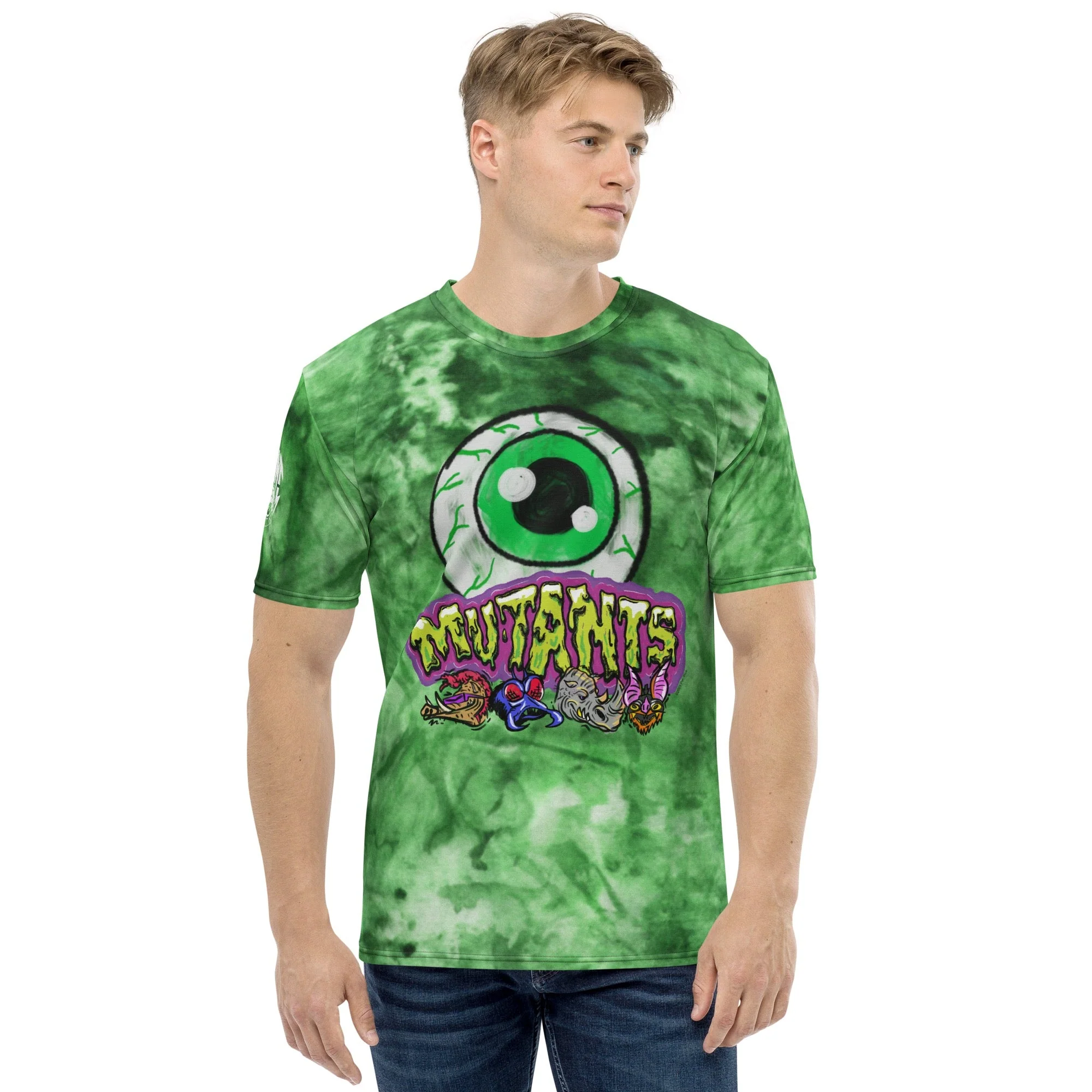 Teenage Mutant Ninja Turtles: Mutant Mayhem Mutants Tie Dye T-Shirt - Image 4